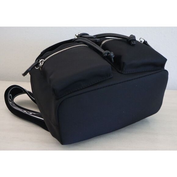 Guess NL917232 Women's Black Clemmons Nylon Rucksack Backpack - Picture 6 of 11